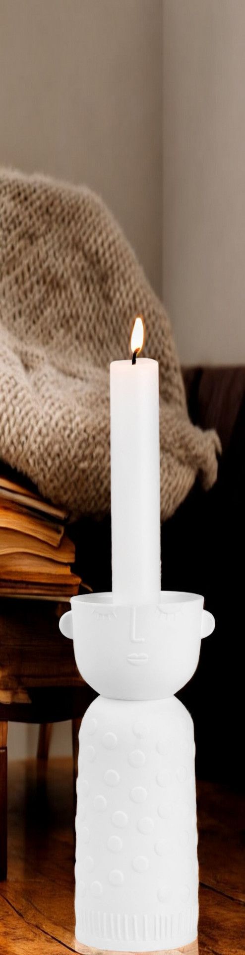 Porcelain layers Lichtgestalt Luna candle holder Räder SINGLE PIECES