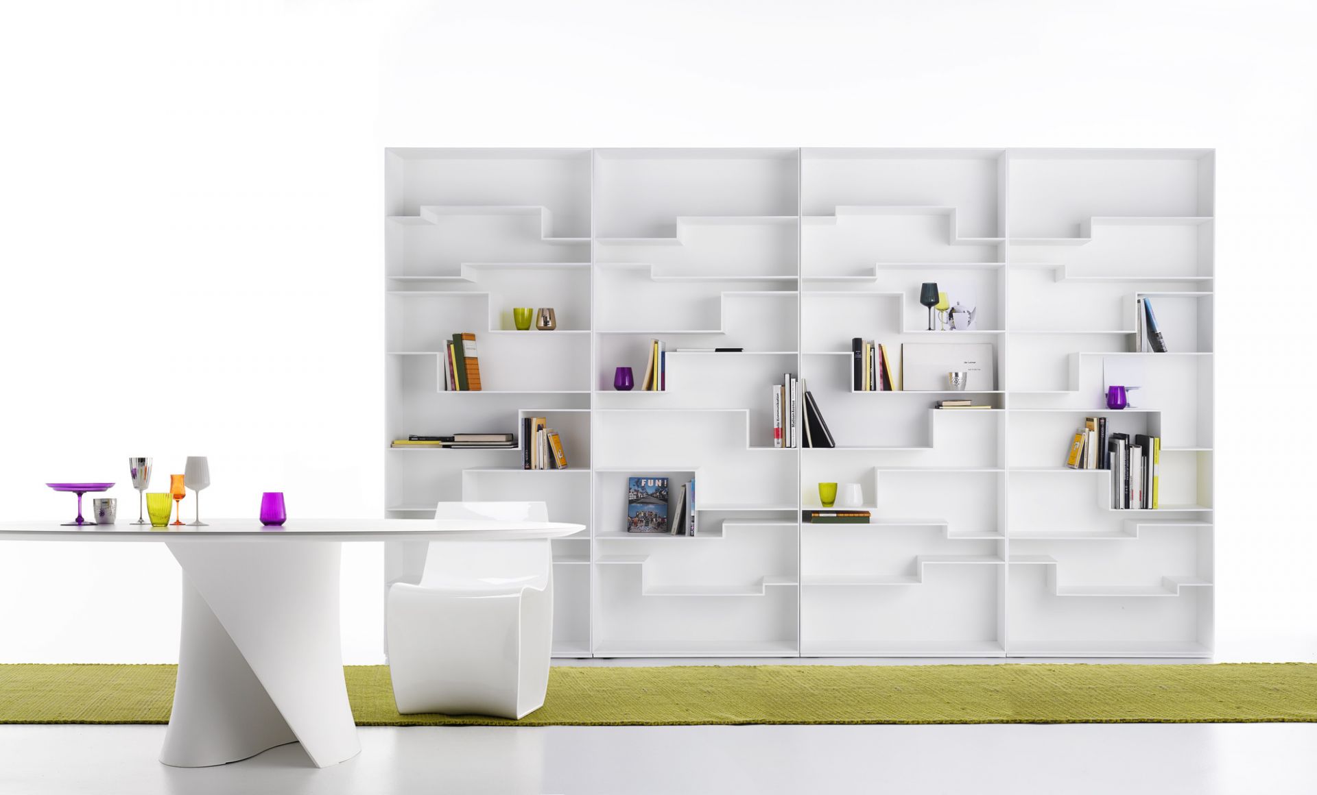 Melody shelf system MDF Italia