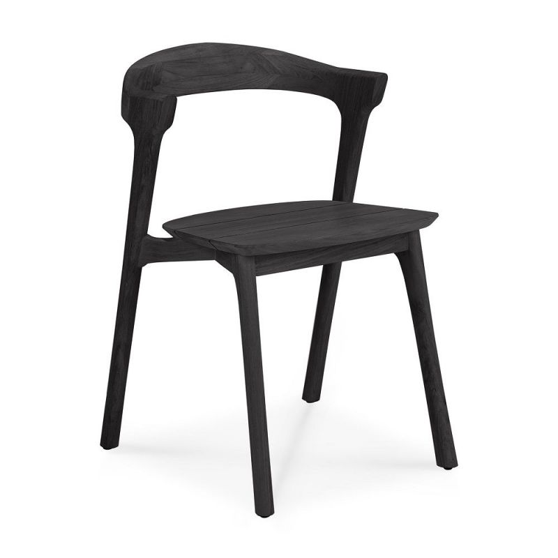 Bok Outdoor Chair Teak Black Ethnicraft