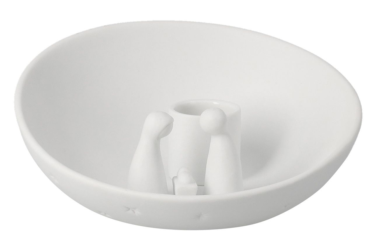 Candle bowl cot small wheels