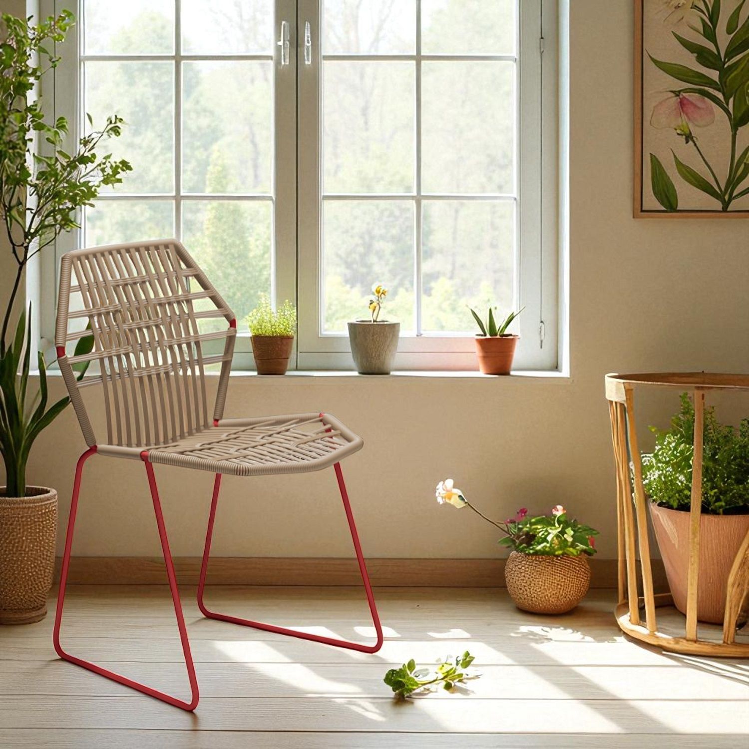 Tropicalia TR0 Chair  faux leather Moroso