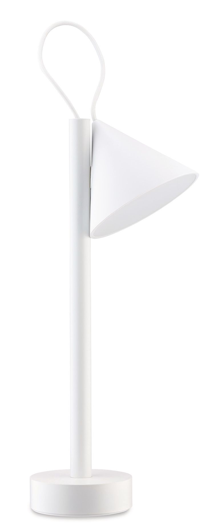 Tsumiki Portable battery light ME01 Alessi White