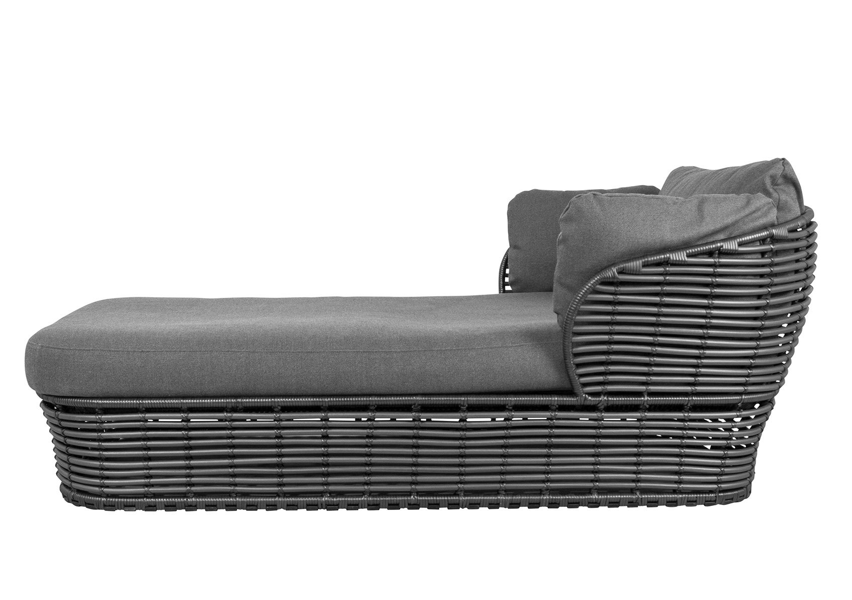 Basket Daybed Graphite/Grey Cane-Line