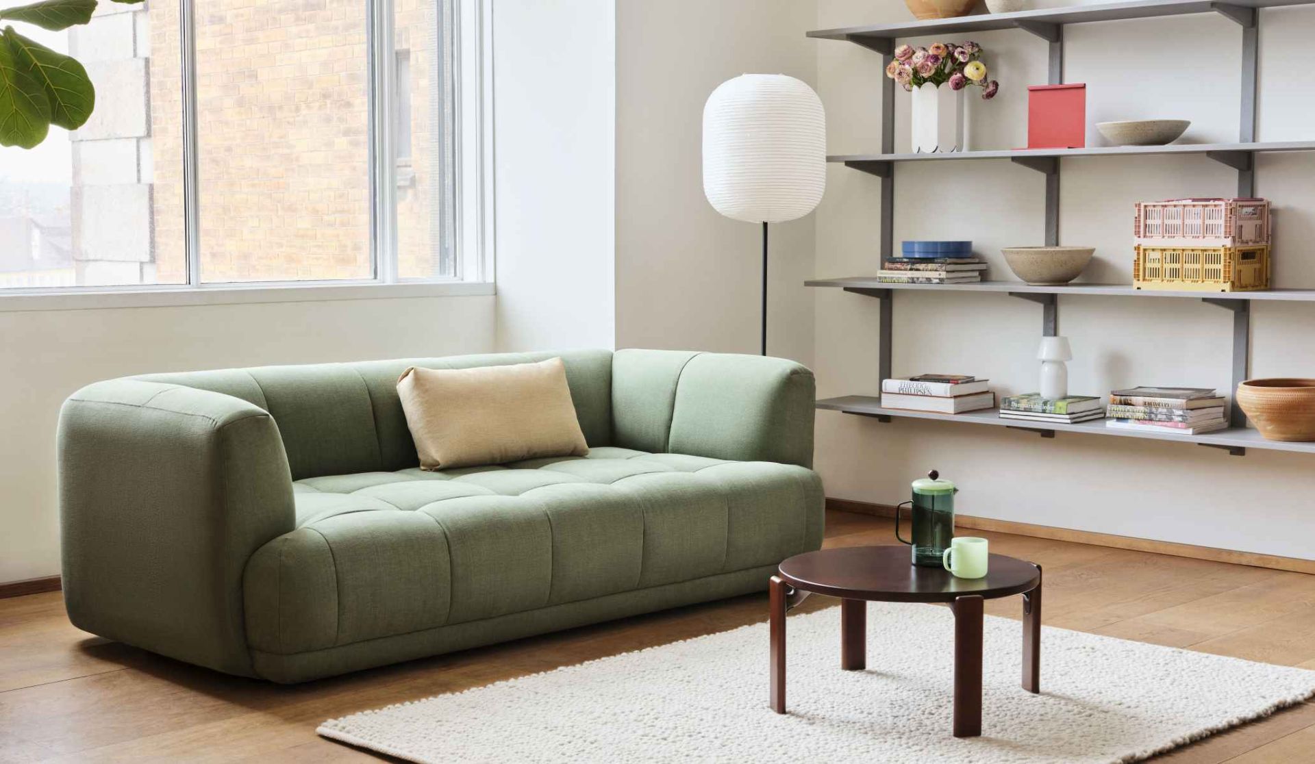 Quilton 2 seater sofa 2-seater Hay