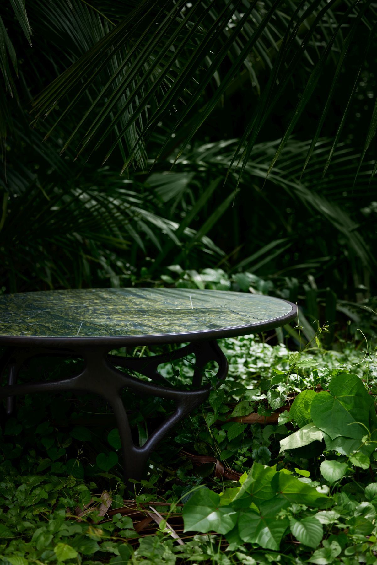 Cena Dining table dark brown Morpho
