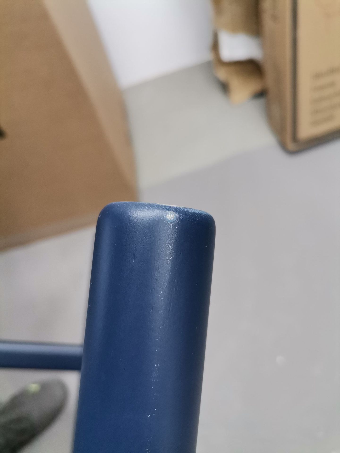 CH53 Stool BLUE CHS Carl Hansen & Søn IMPERFECT ITEMS