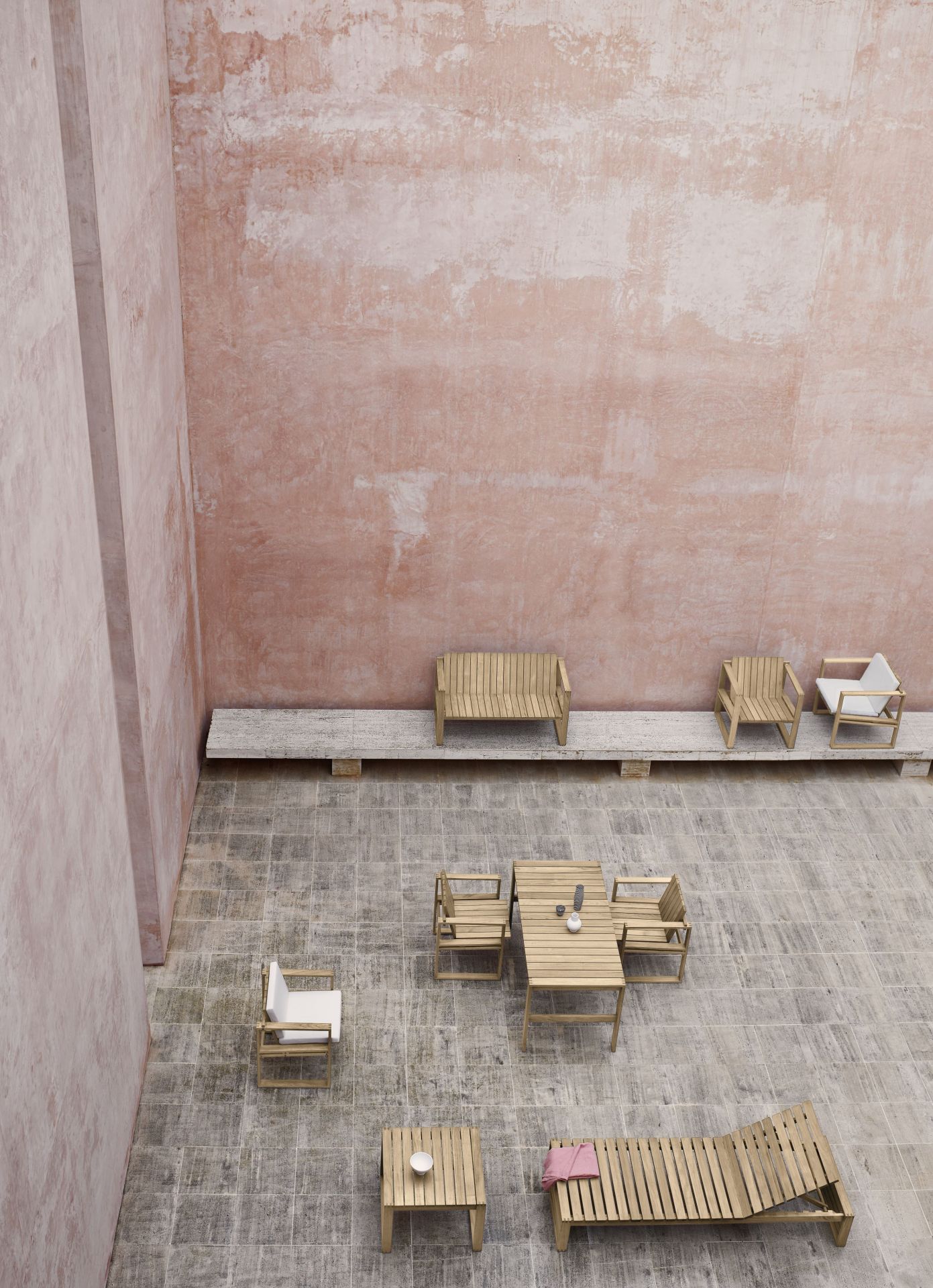 Kjaer side table Outdoor Carl Hansen &amp; Søn