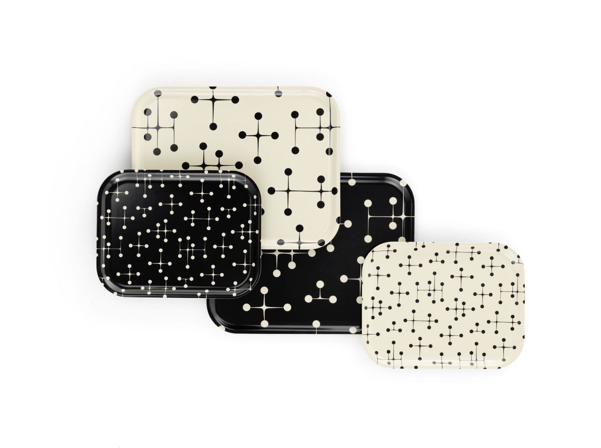 Classic Tray Medium Vitra Dot reverse dark