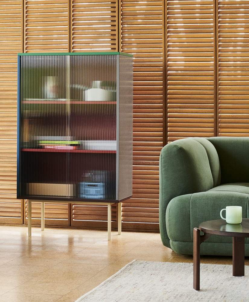 Colour Cabinet Tall Hay Yellow