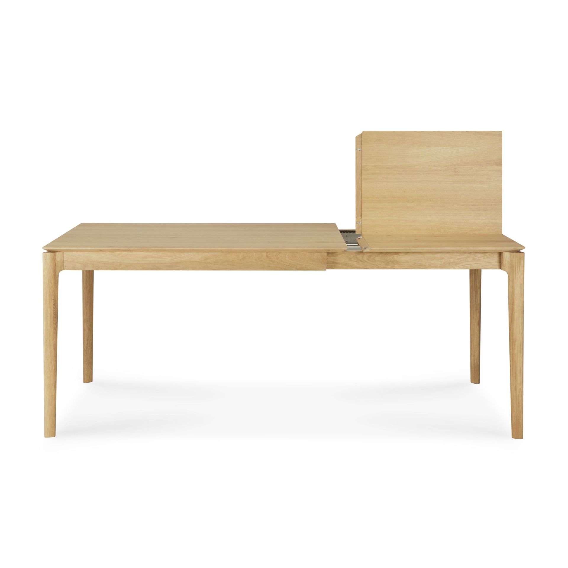 Bok extendable dining table laquered oak W120-180cm Ethnicraft