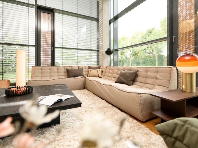 N701 Sofa 2-seater dark grey Ethnicraft