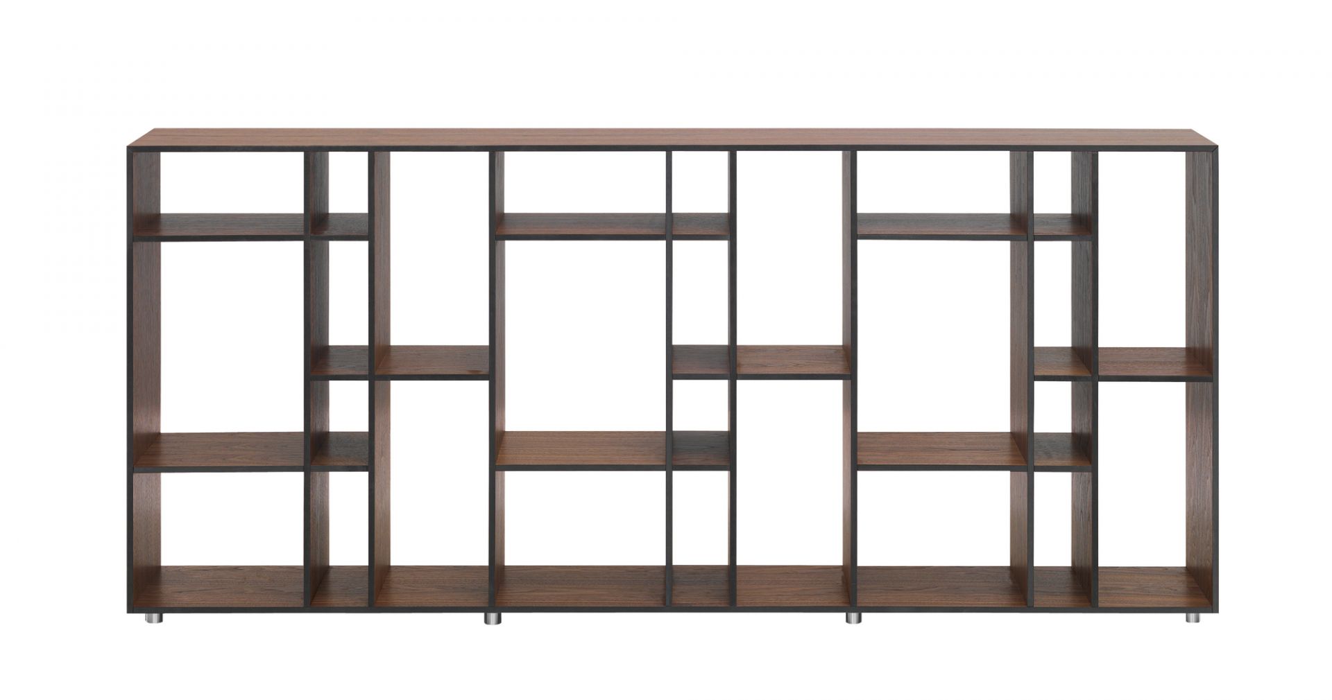 Code 2 wooden shelf MDF American walnut Zeitraum