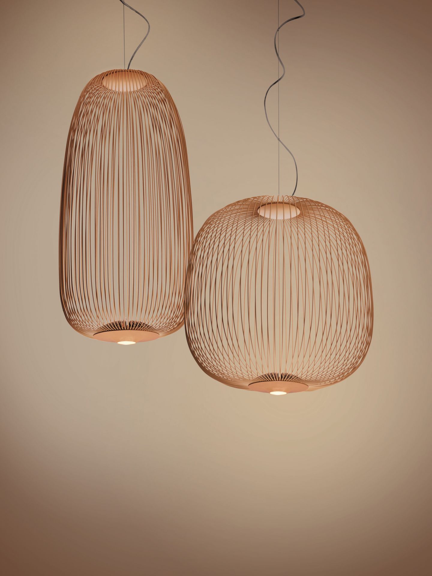 Spokes 1 LED Lampe de suspendue Foscarini white