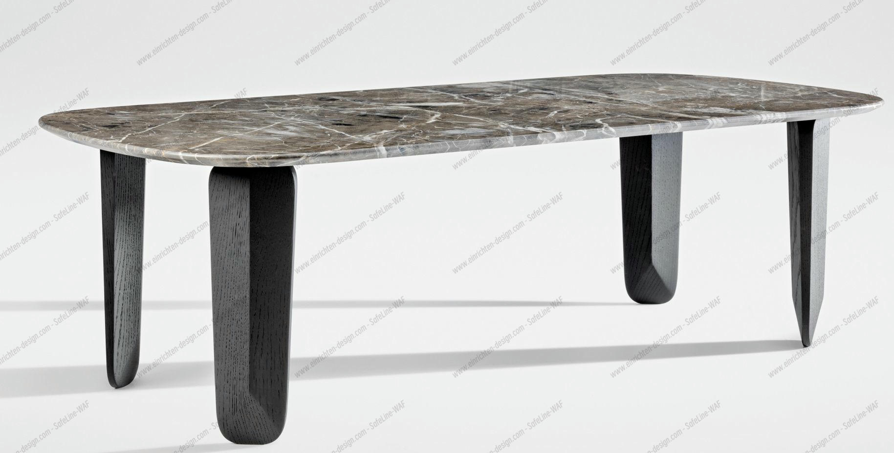 Kuyu Marble Rectangular Marble Coffee Table Rectangular Zeitraum
