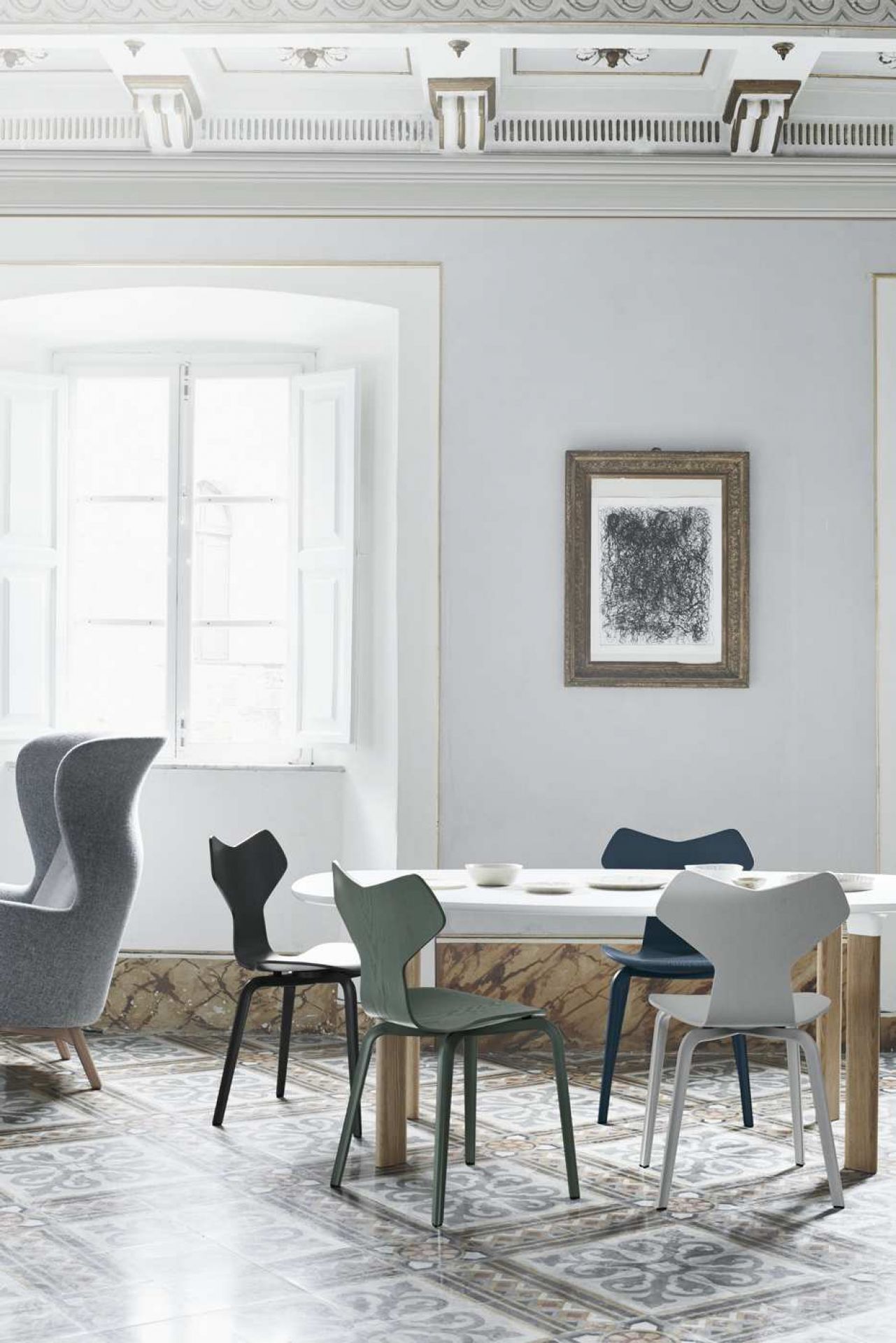 Analog table Fritz Hansen