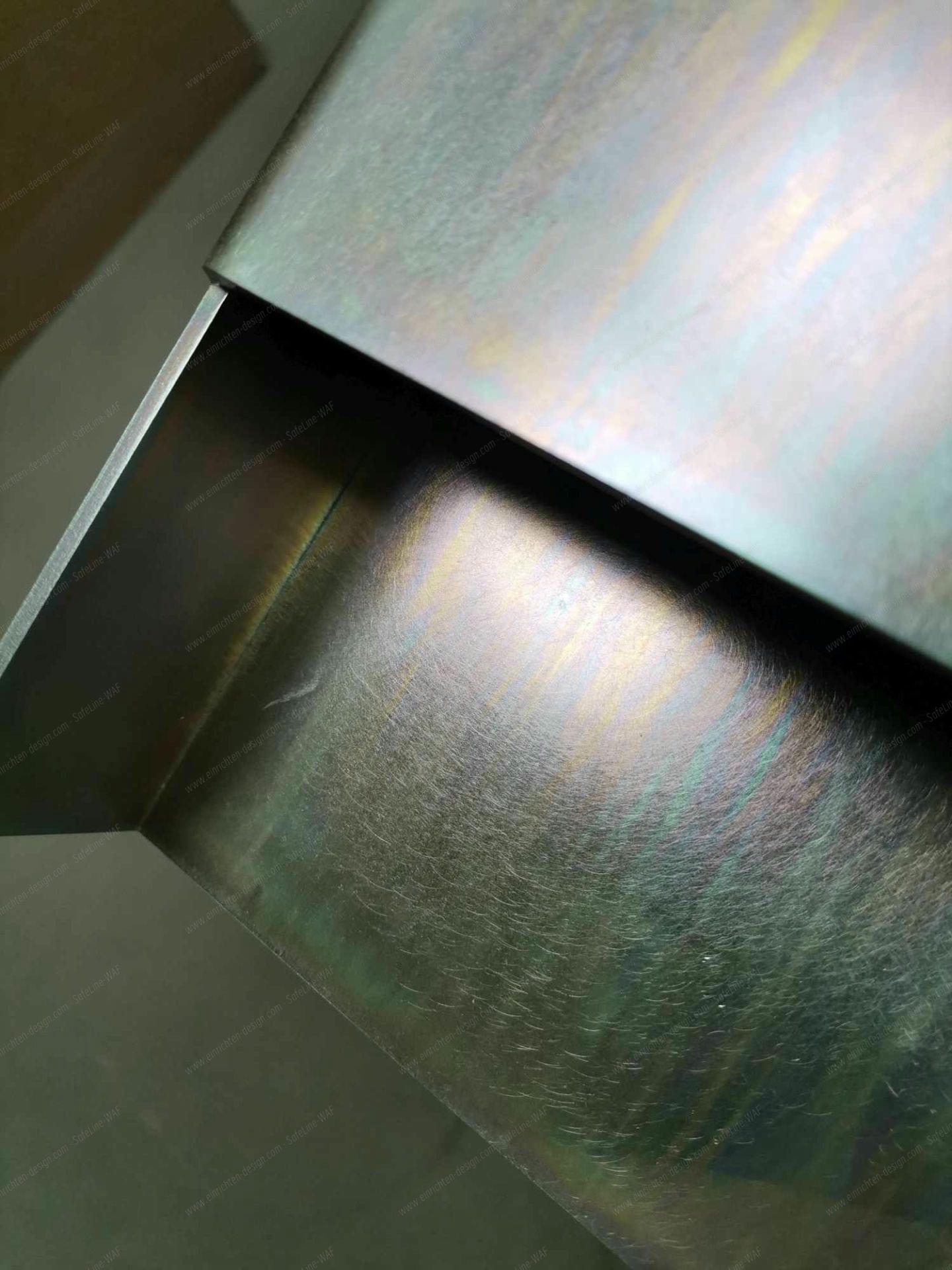 Meta Side Table CHROME YELLOW Side table New Tendency IMPERFECT ITEMS
