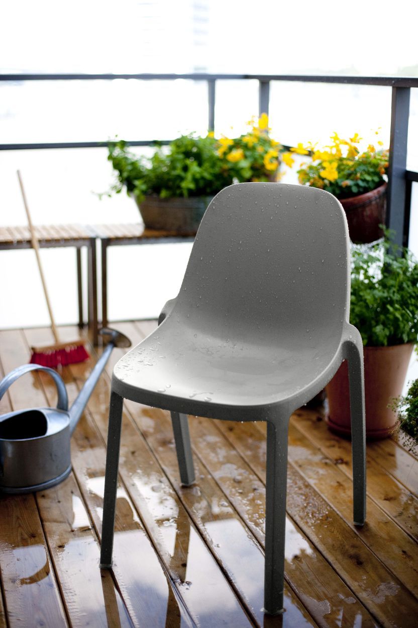 Broom Stacking Chair Sage Green Emeco