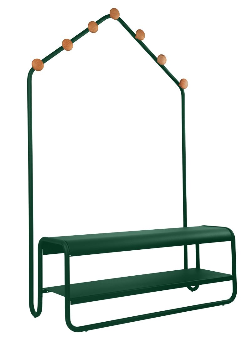 Funambule Coat rack bench Indoor Fermob