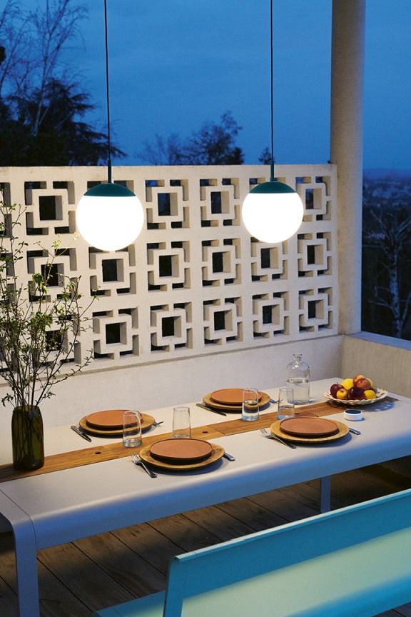 Mooon Suspension Ø 25 cm pendant light Fermob Mooon Suspension Ø 25 cm pendant light Fermob