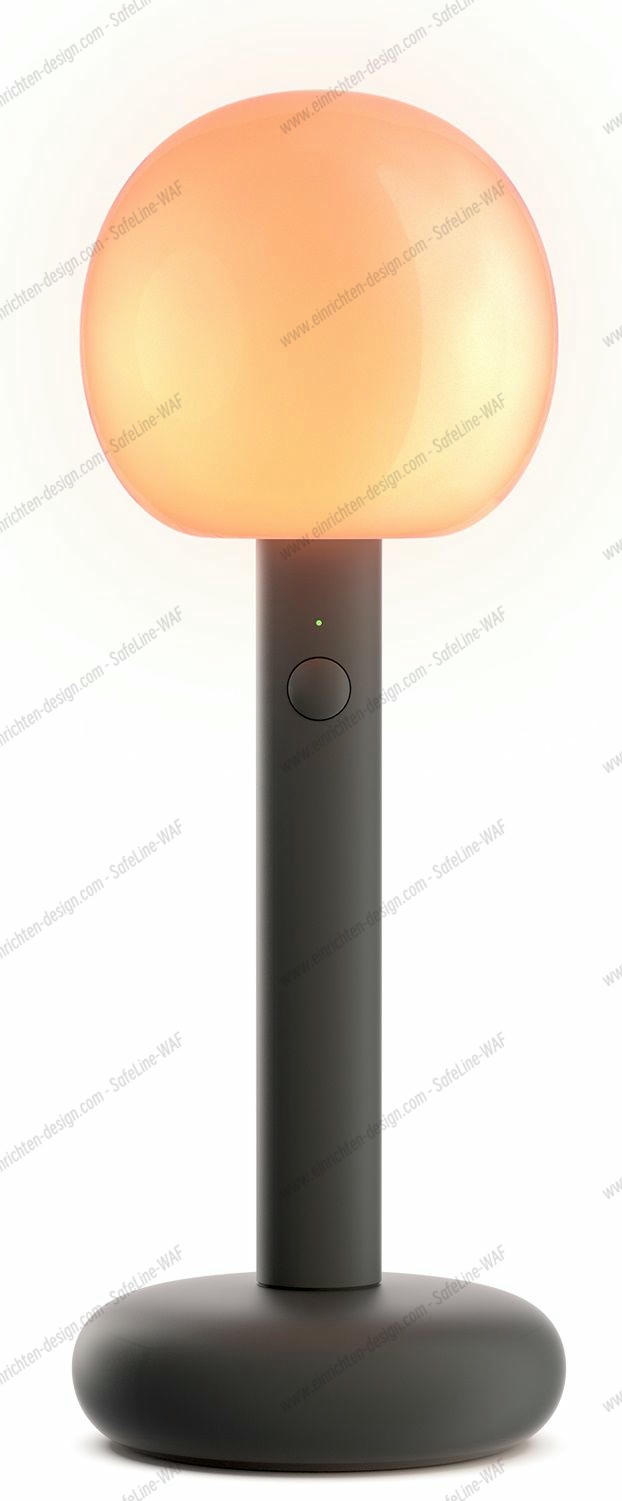 Fire rechargeable LED table lamp Grau