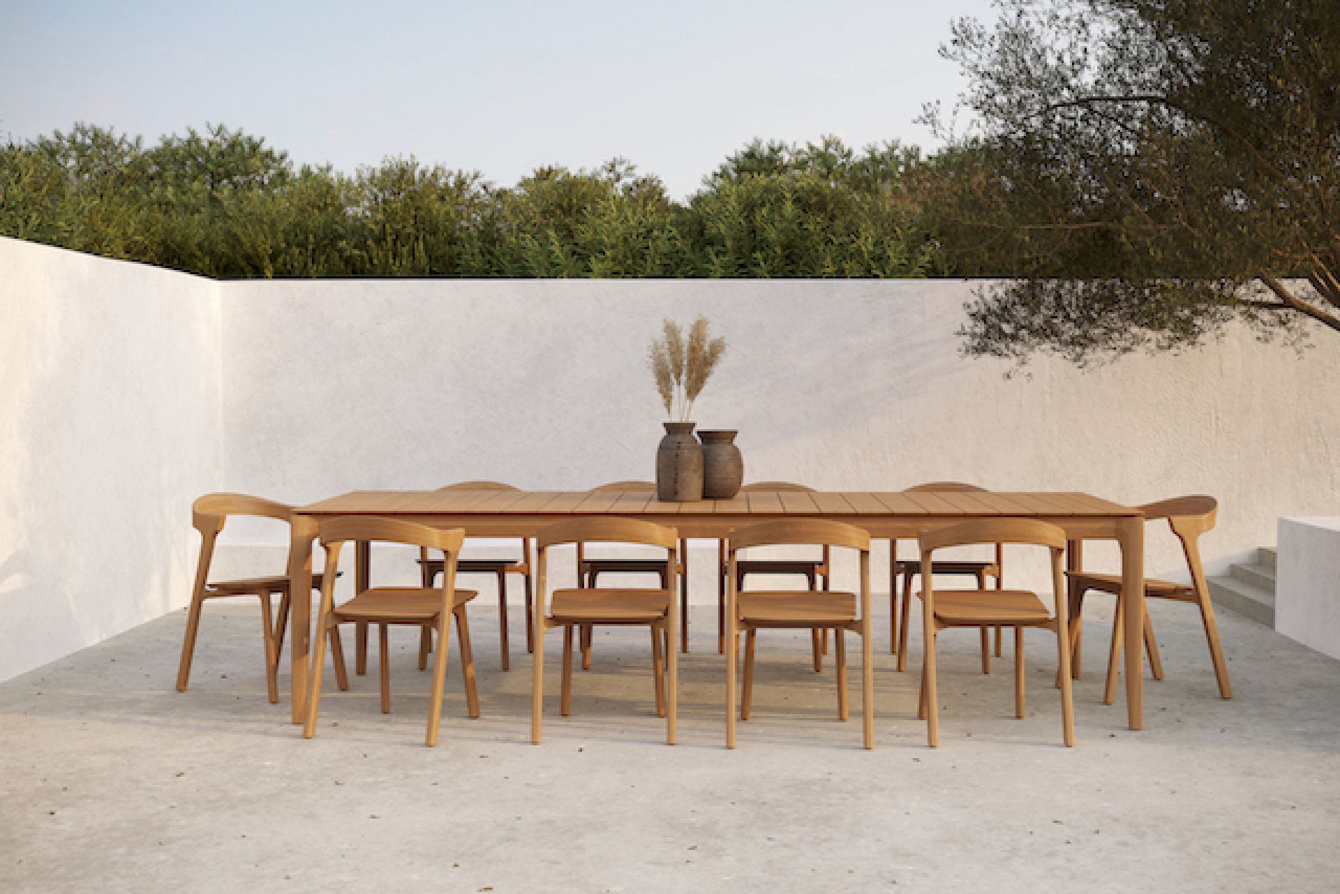 Bok Outdoor Chair Teak Ethnicraft 
