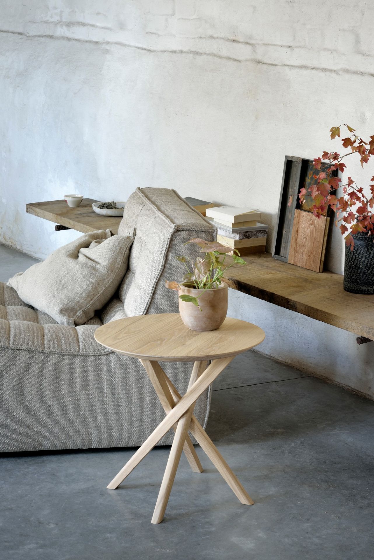 Mikado Side Table oak Ethnicraft