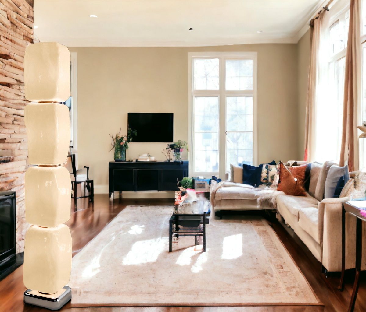 Wax, Stone, Light - Floor V floor lamp Cassina 