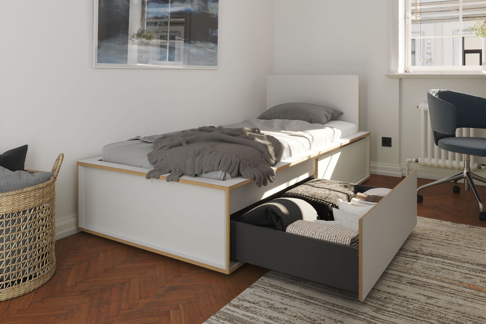 Spaze bed Müller Möbelwerkstätten