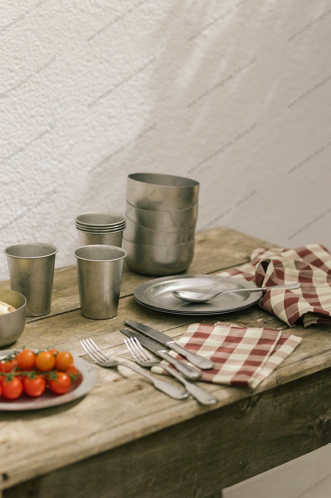 Tumbled Plate Picnic- Camping Plate Ferm Living 