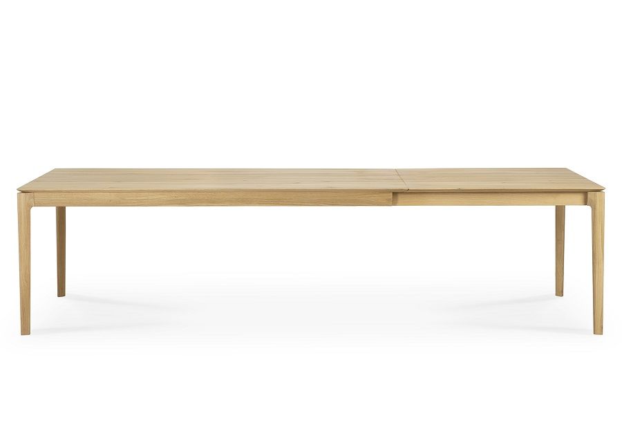 Bok Extendable Table Oak Rectangular Ethnicraft