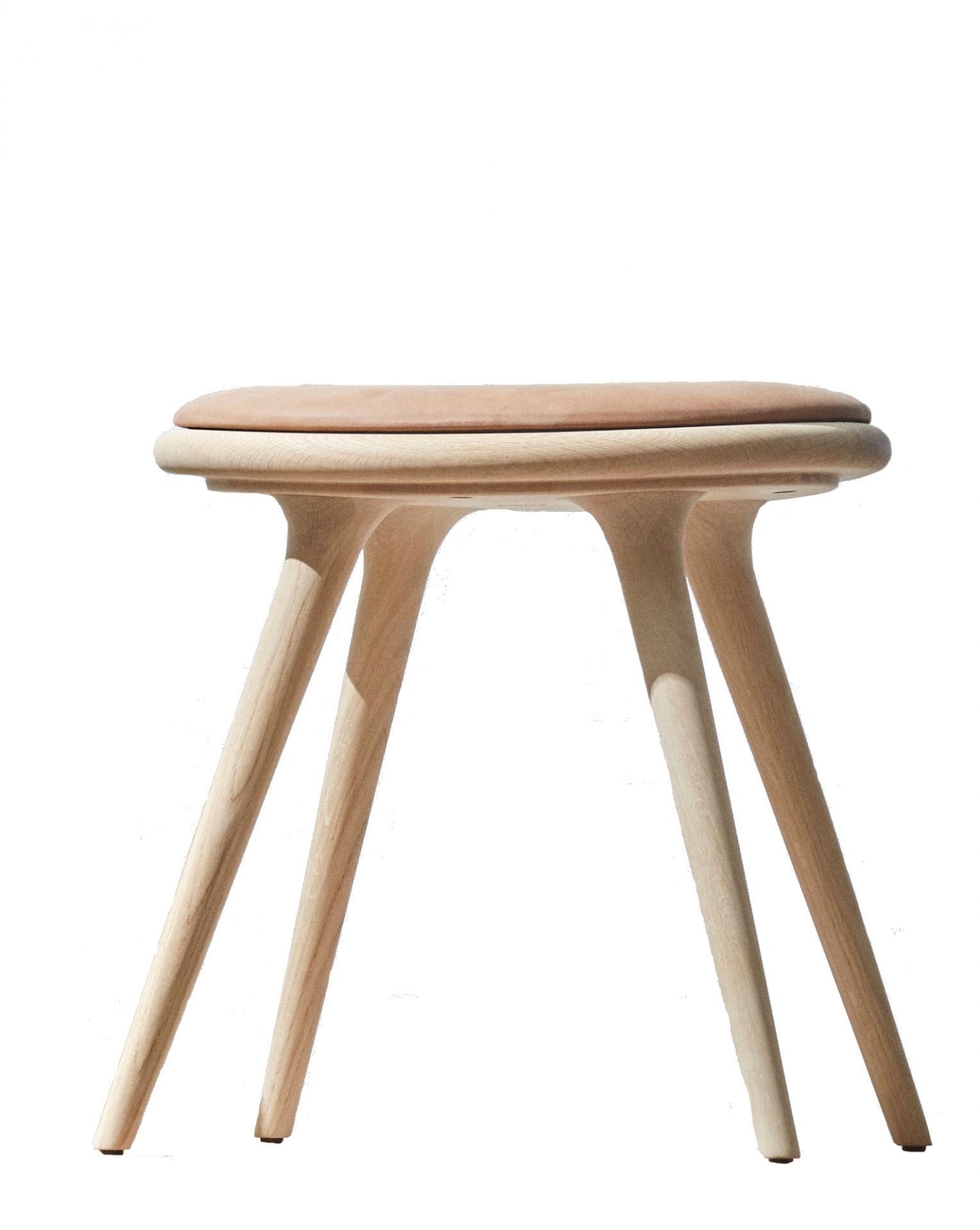 High Stool Eiche geseift Mater 47 cm