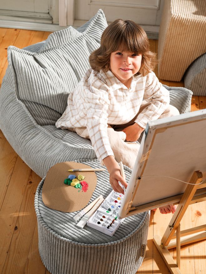 Children's beanbag armchair wide cord Wigiwama