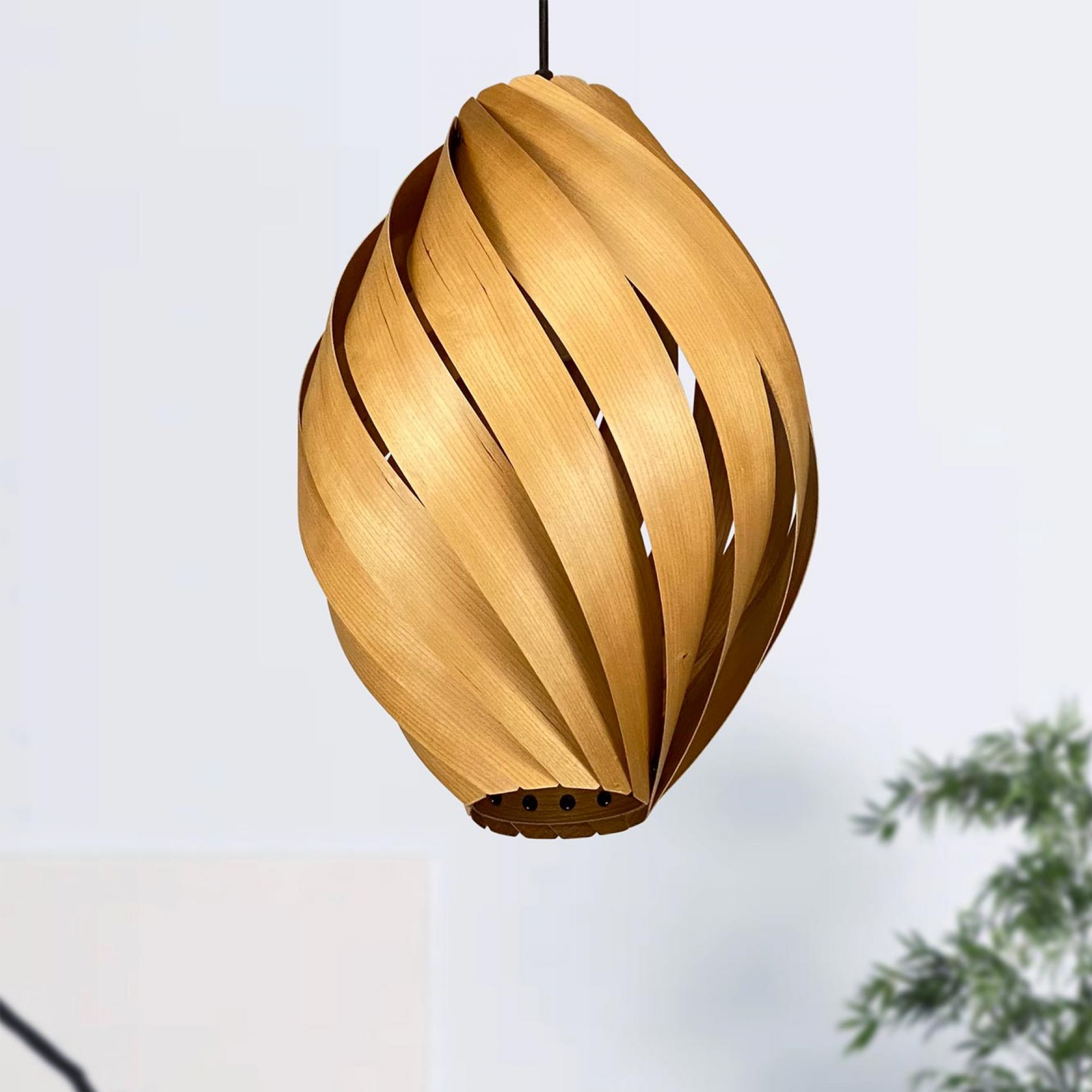 Ardére Pendant lamp rounded Cherry tree Gofurnit