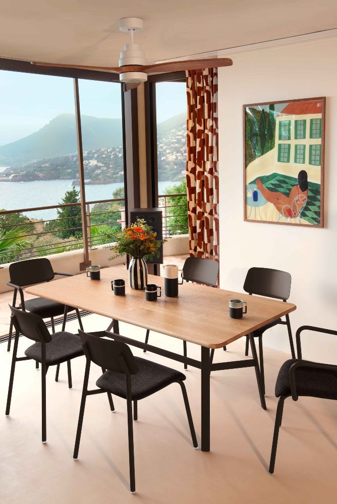 SO'O / SO O Oak dining table 180 × 90 cm Indoor Fermob