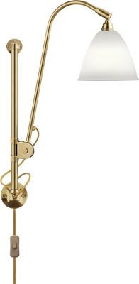 Bestlite BL 5 Wall Lamp Bone China / Brass Gubi