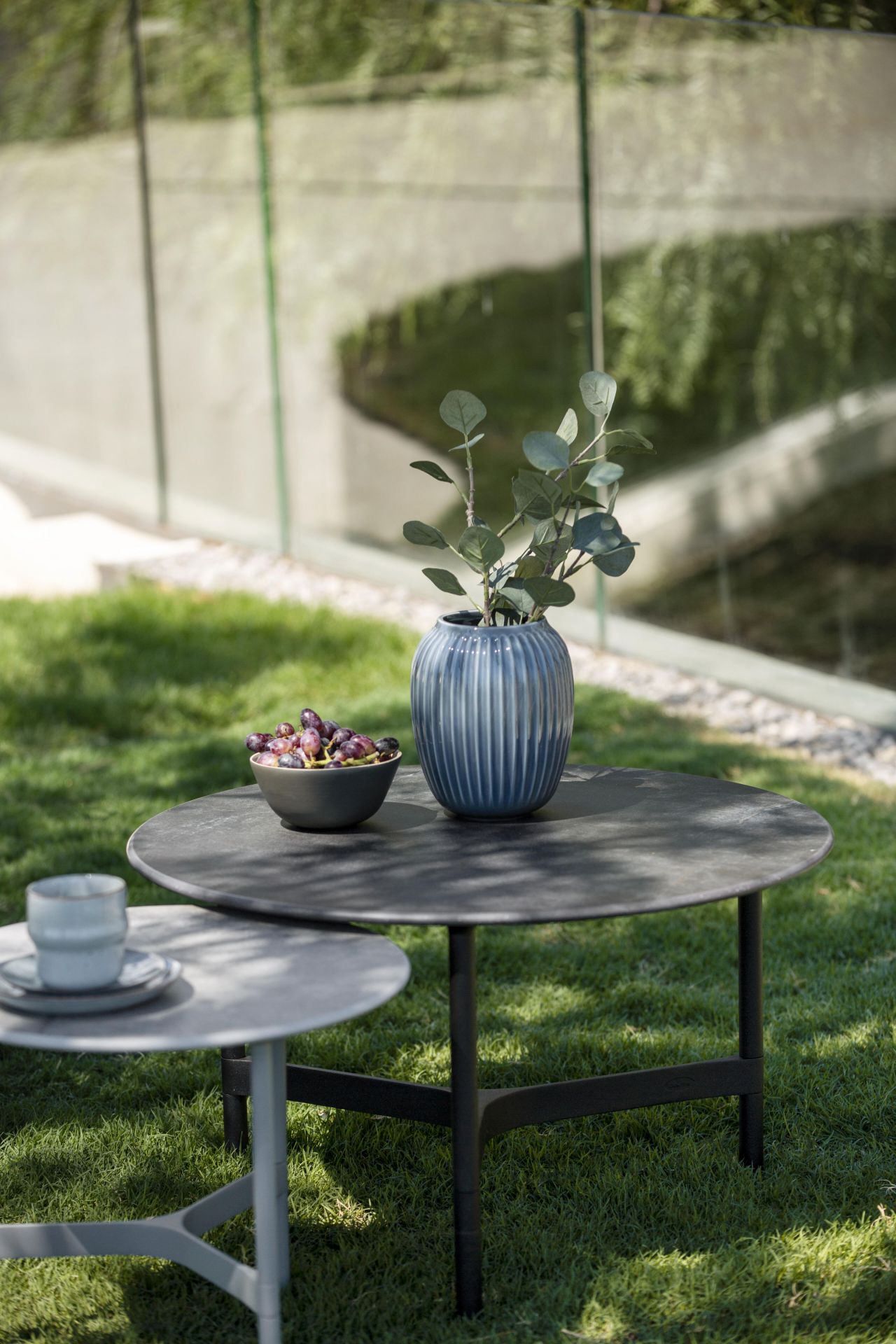 Twist Side Table Aluminium Large Cane-Line