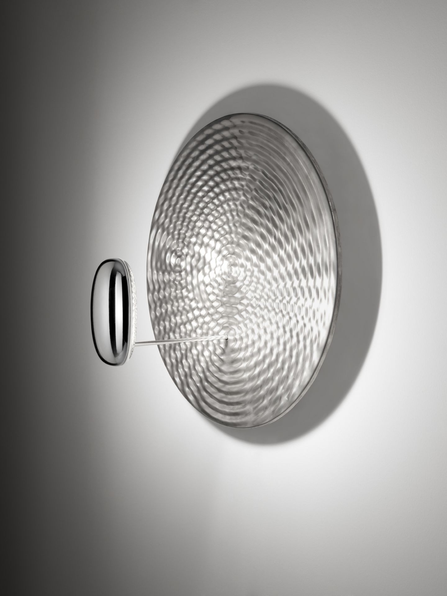 Droplet Mini LED Wall/Ceiling lamp polished chrome Artemide