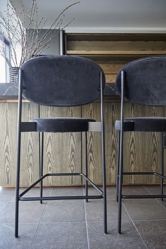 Series 430 Bar Stool Bar stool 75 cm BLACK / REMIX 123 Verpan SINGLE PIECES