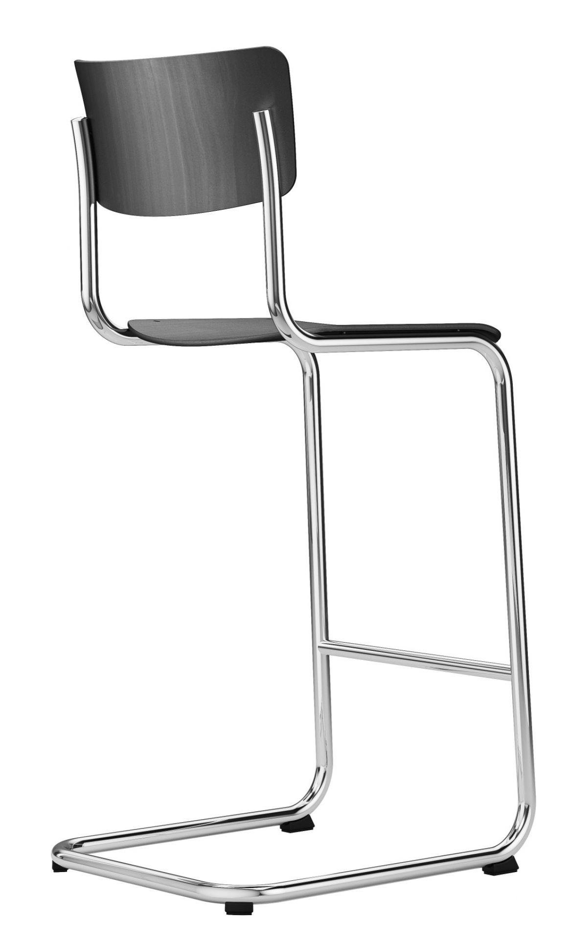 S 43 H Tubular Steel Classic Barstool Thonet