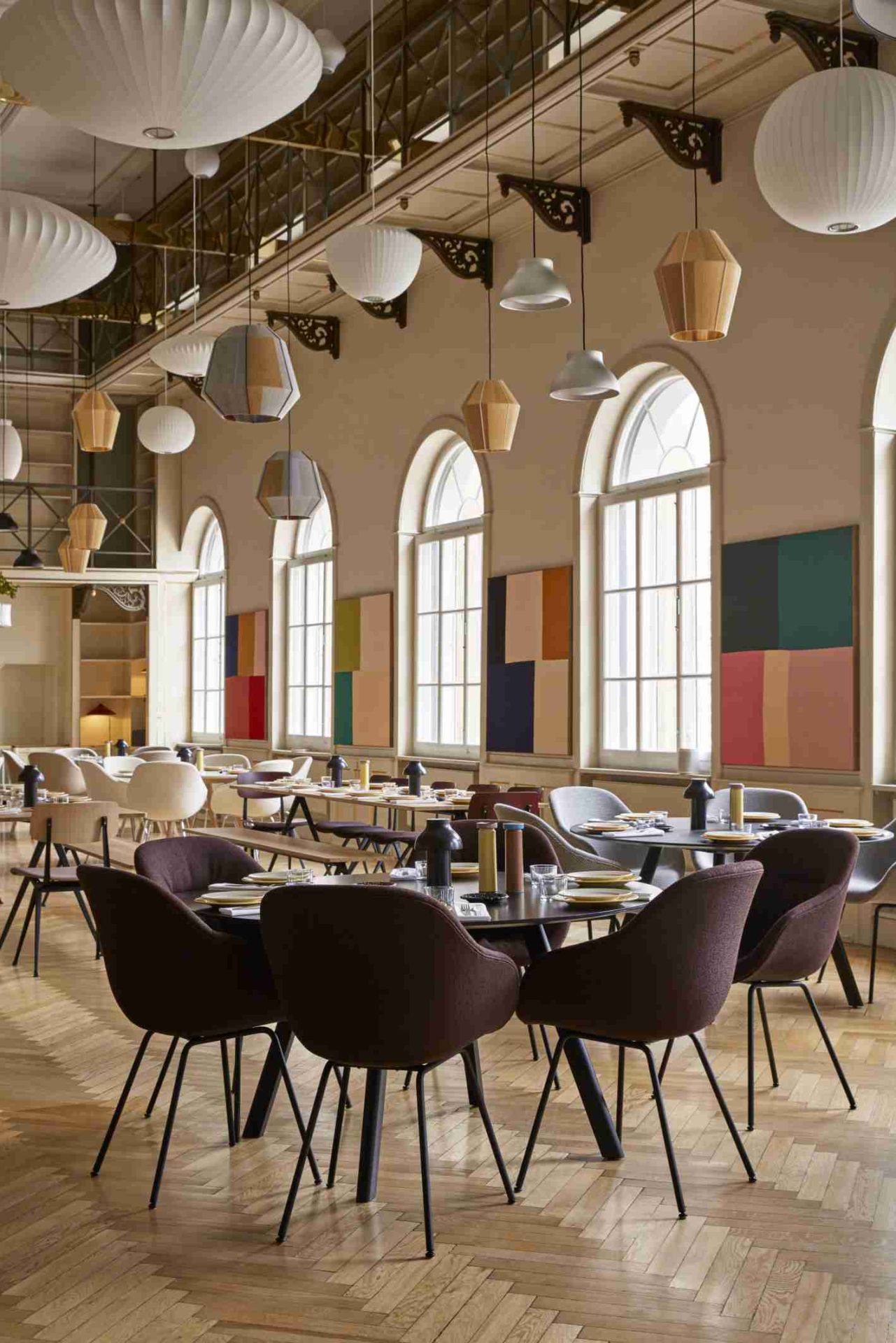 Copenhague Table CPH 25 Round table Ø 120 cm Hay 
