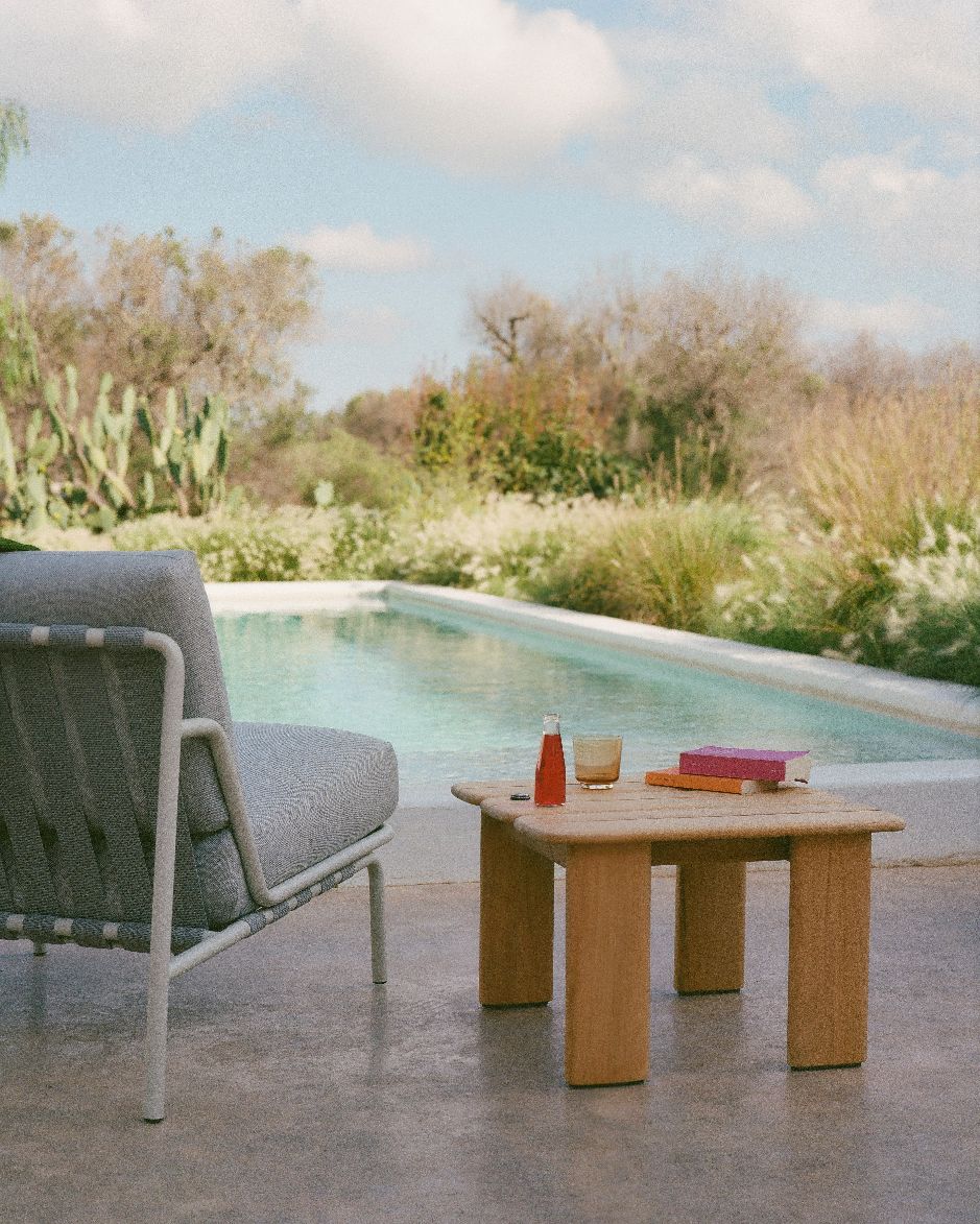 Assemble Coffee Table Coffee Table 55x55 cm Teak Outdoor Muuto 
