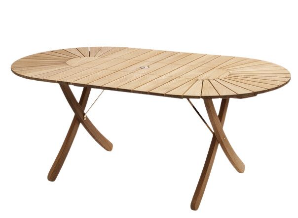 Selandia Table Outdoor dining table Skagerak by Fritz Hansen