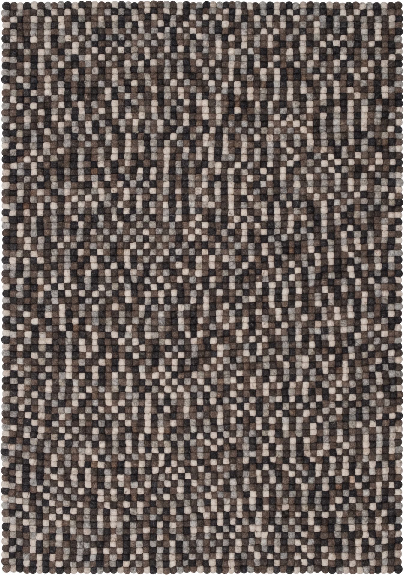 Felt ball Carpet 160x230 cm Myfelt Nela