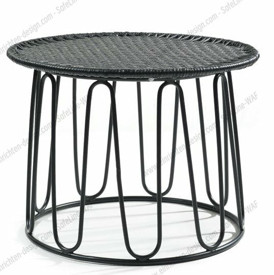 Circo Side Table outdoor ames Black matt / Black