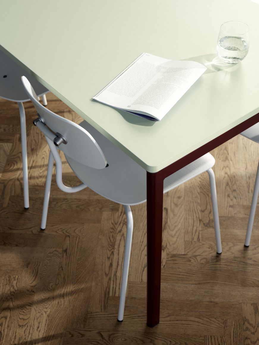 Kevi E2060 Chair Oak - Chrome Montana QUICK SHIP