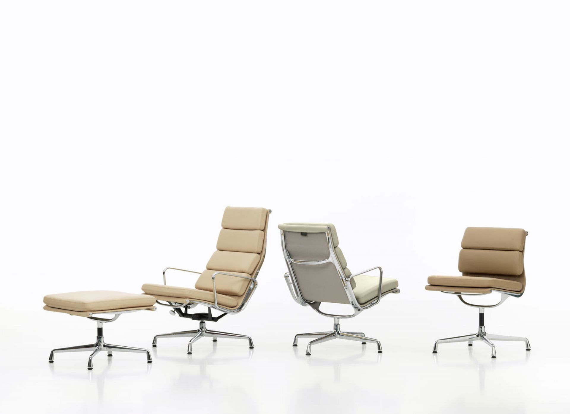 Soft Pad Chair EA223 / EA 223 Stool Vitra