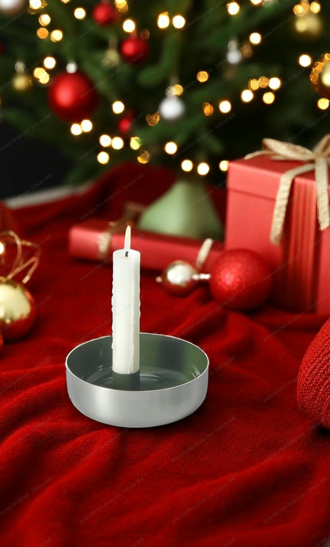 Biel 1 candle bowl steel Philippi