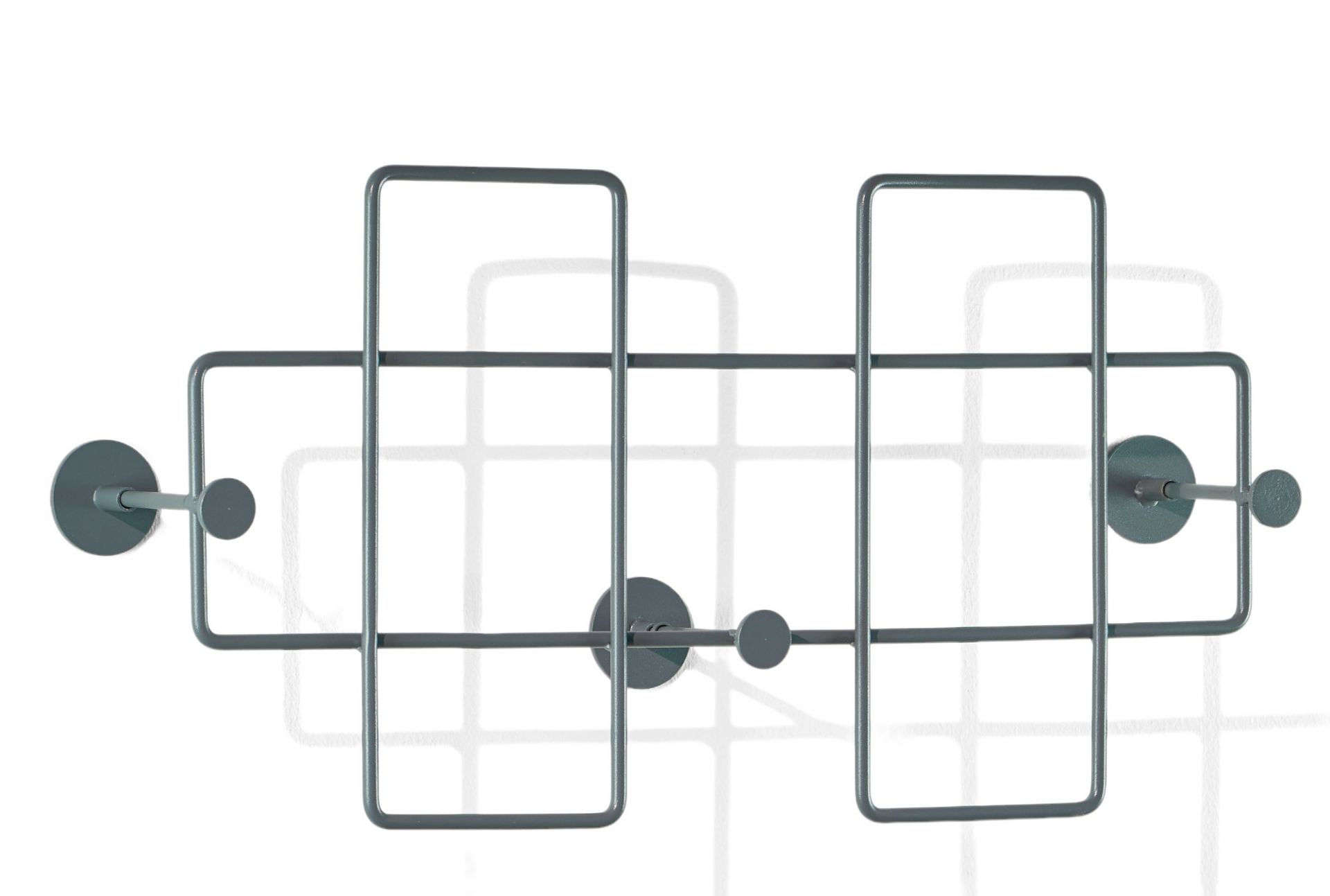 Bazar wall coat rack medium basalt grey Richard Lampert