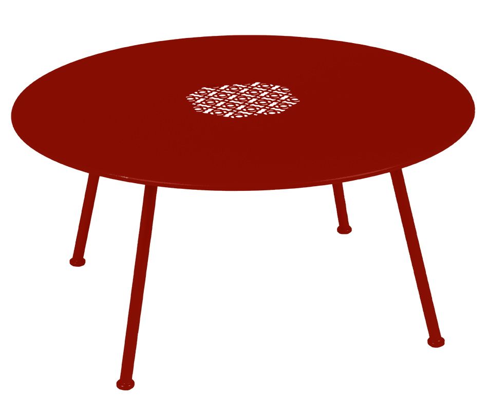 Lorette Low Outdoor Side Table / Coffee Table Ø 80 cm Fermob 