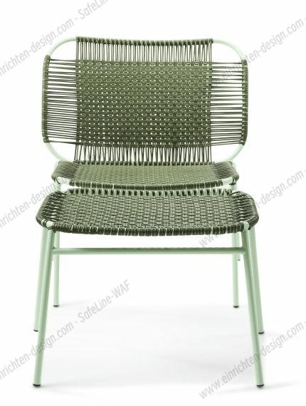 Cielo Footstool Footstool Outdoor ames Olive green - Pastel green